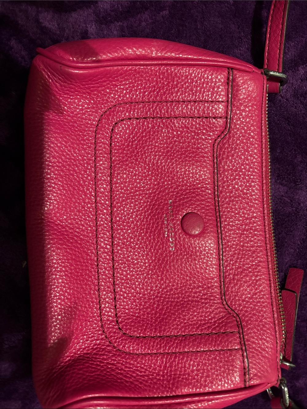 Marc Jacobs Pink  Leather Crossbody Bag
